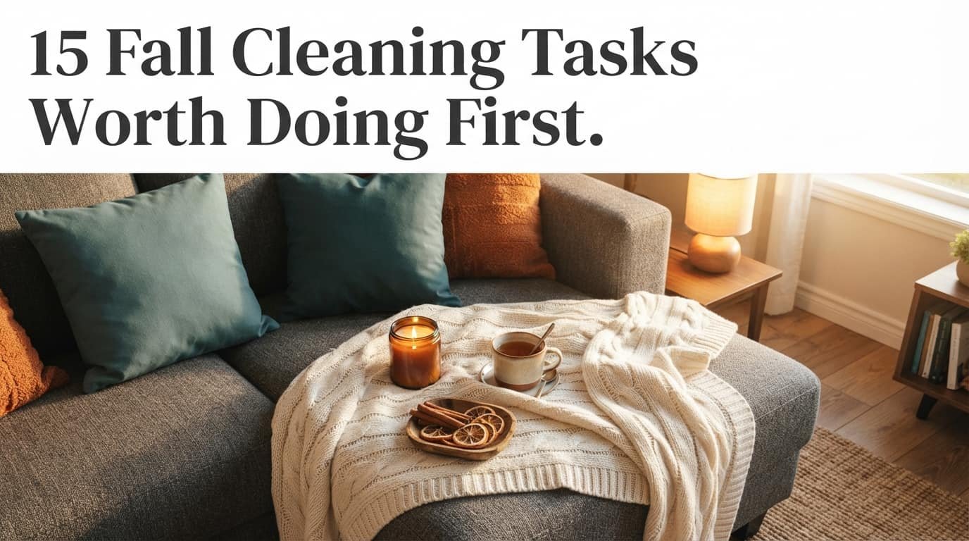 Fall Cleaning Ideas to Cozy Up Your Home