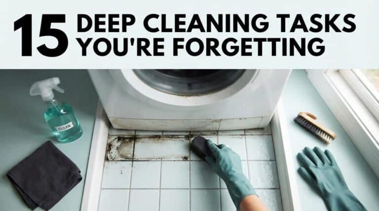 15 Deep Cleaning Tasks People Forget to Do