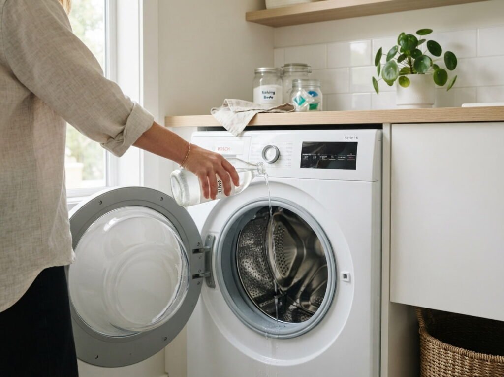 Run an Empty Hot Cycle With Vinegar First