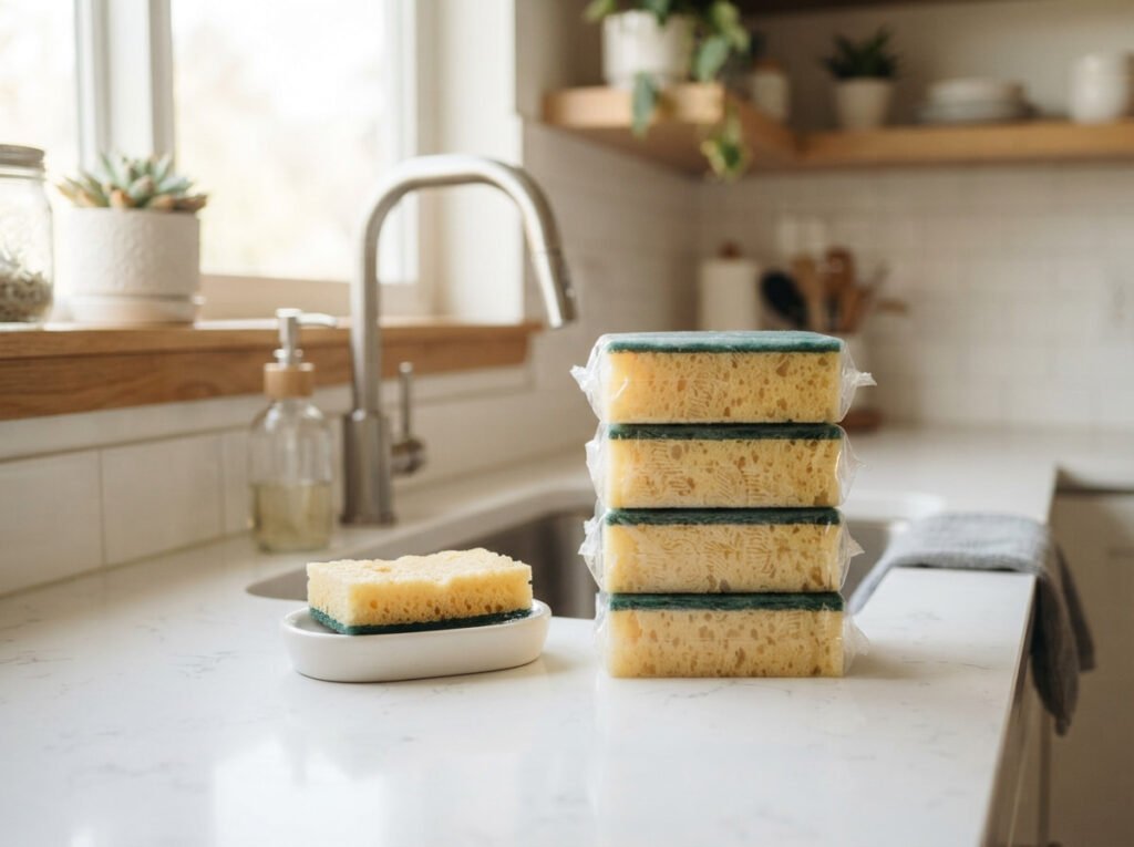Deep Clean Your Kitchen Sponges and Dish Rags