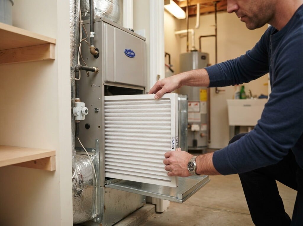 Change Your Furnace Filter and Clean the Vents