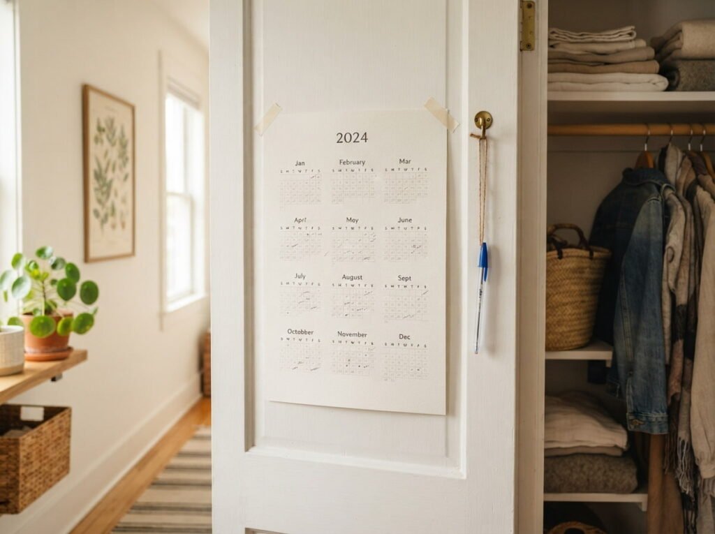 Building a One Page Yearly Calendar You Actually Check