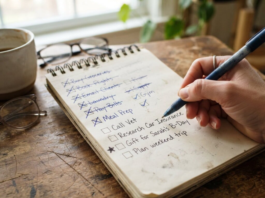 Adjusting the Checklist