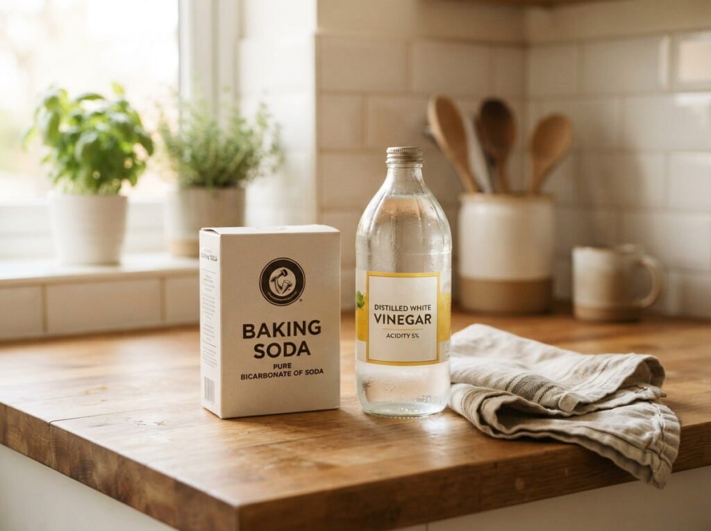 Baking Soda and Vinegar
