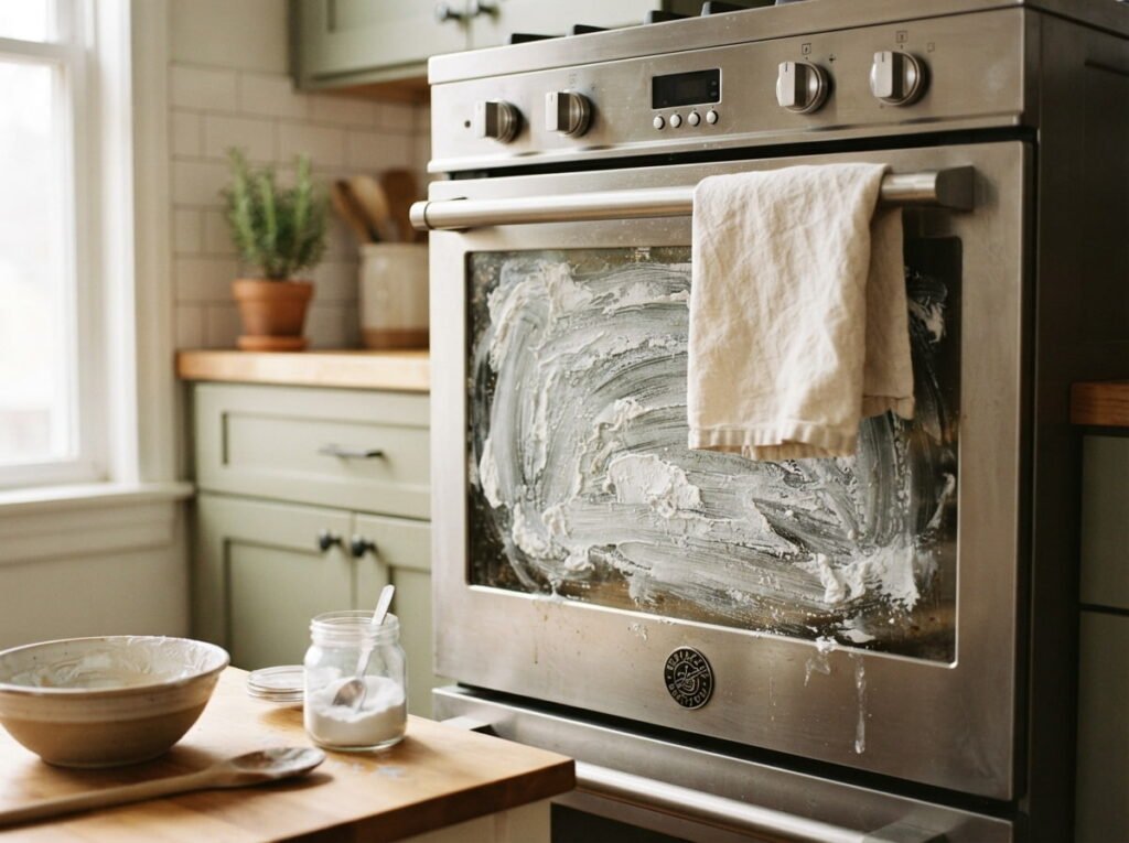 Cleaning Your Oven Door Glass Without a Single Harsh Chemical