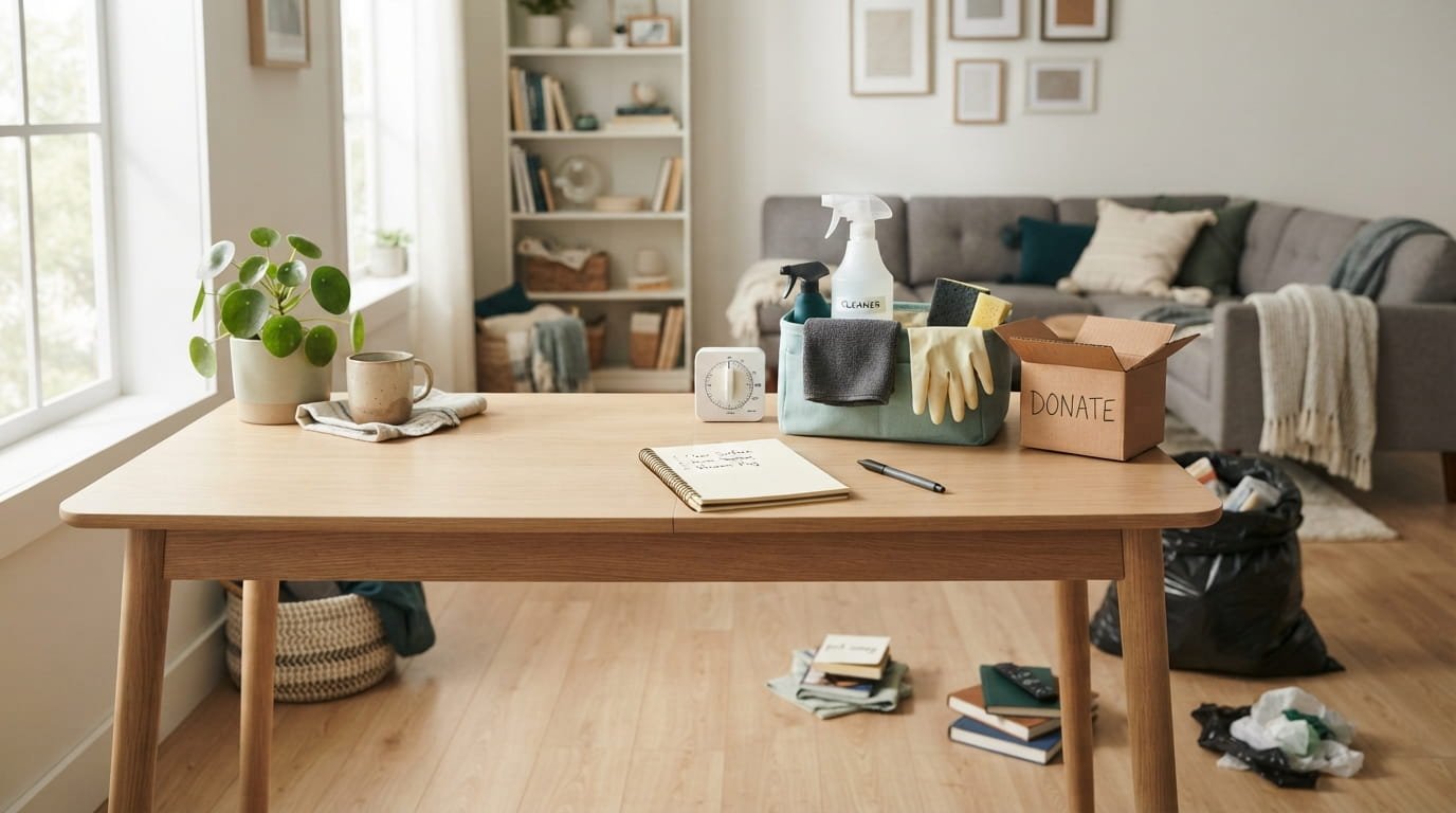 Deep Cleaning for Beginners: Where to Start When Overwhelmed