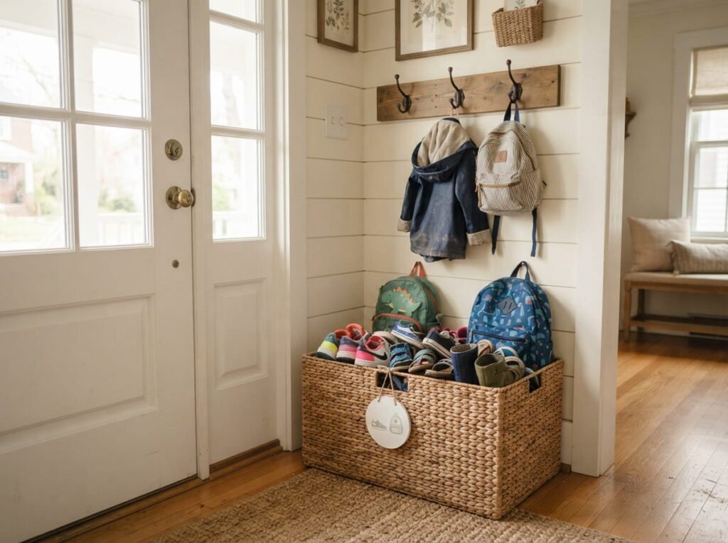 The School Night Routine That Keeps Kid Clutter From Taking Over