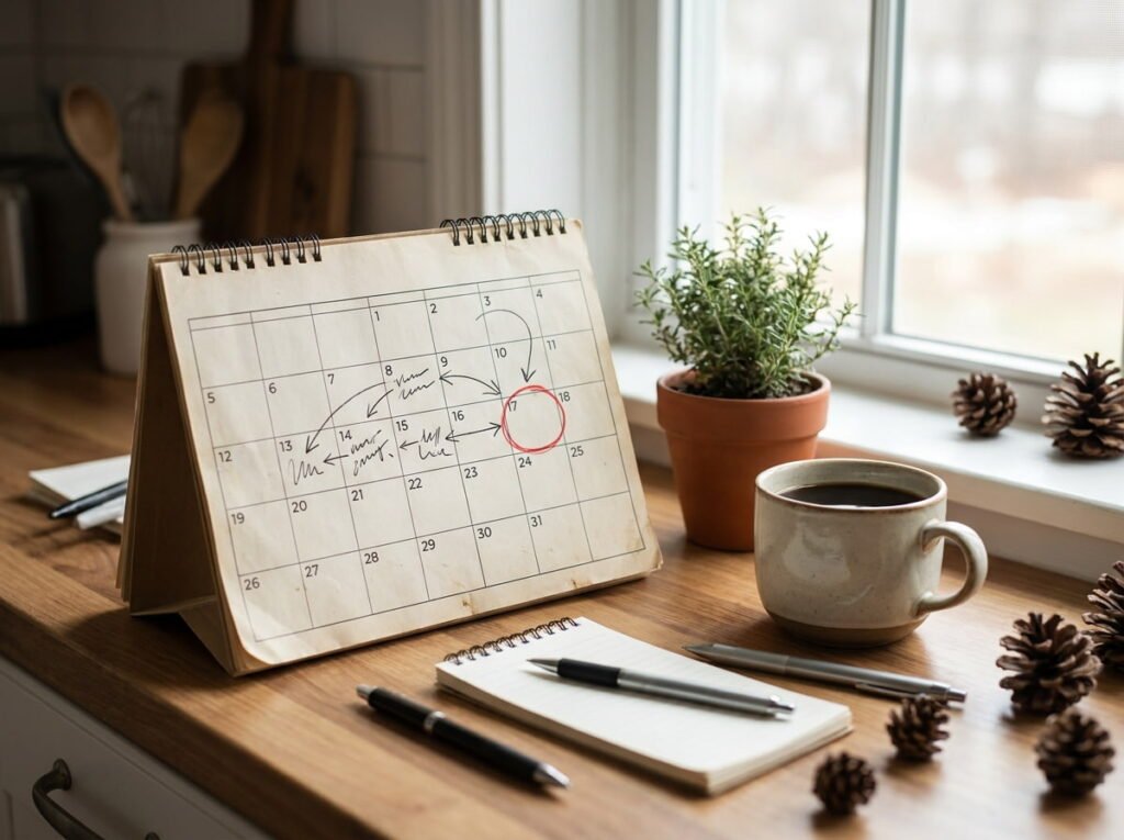 Building Your Own Timeline Backward From Your Specific Holiday Date
