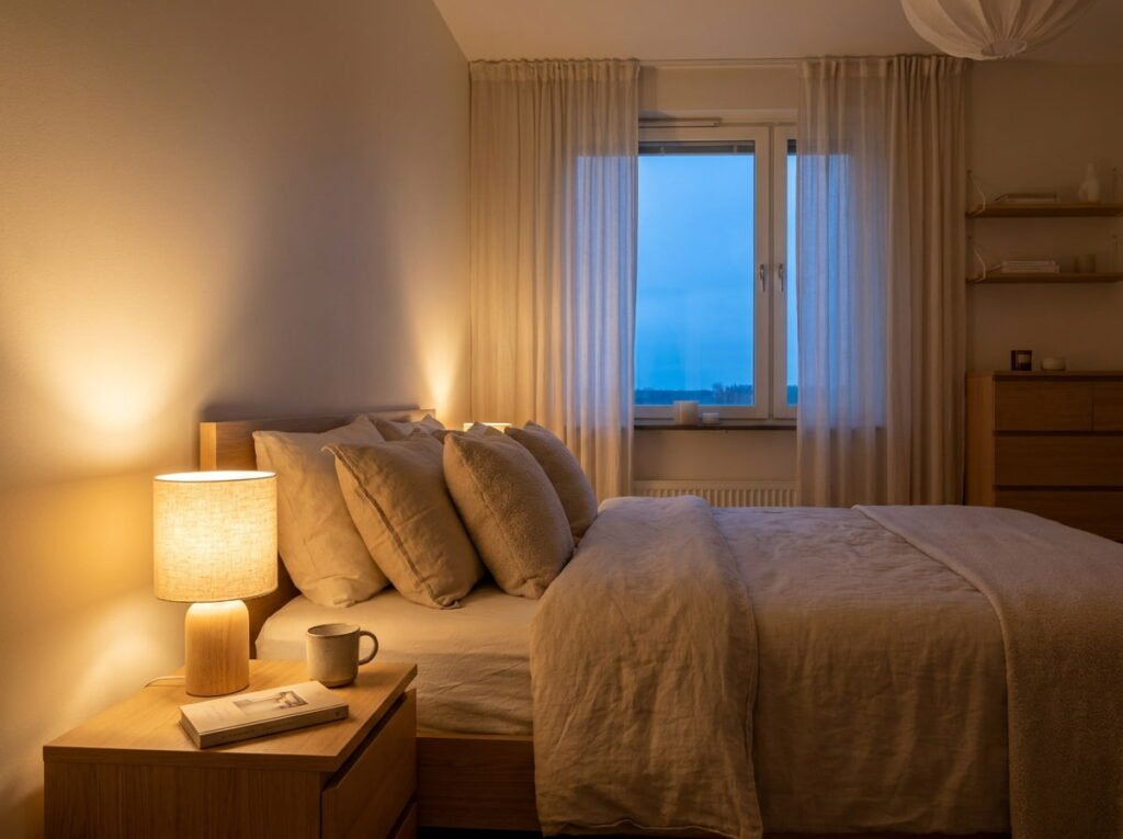 Calm Room at Night