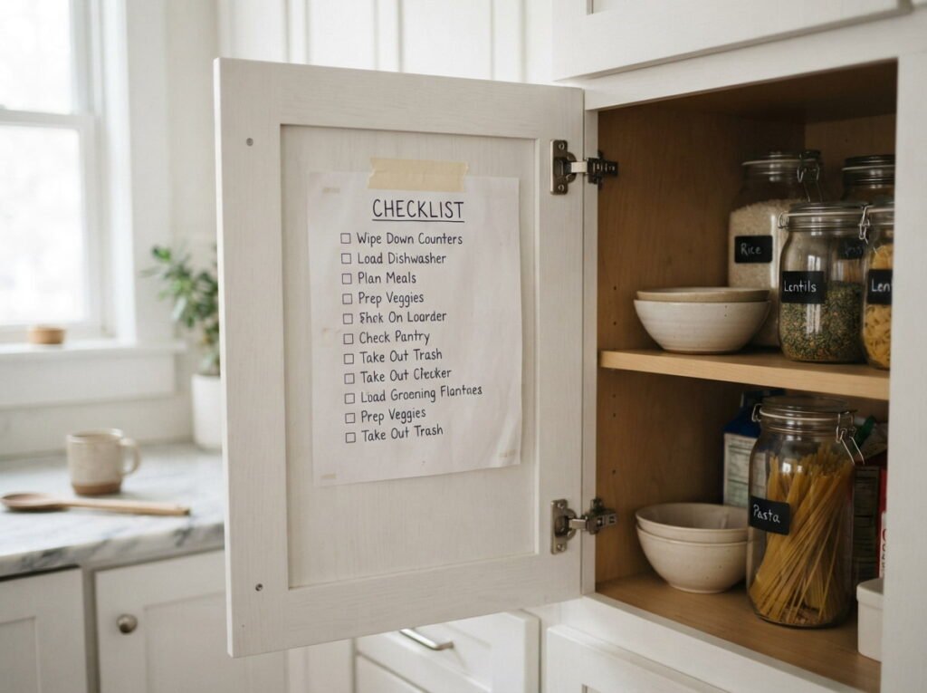 Where to Post the Checklist