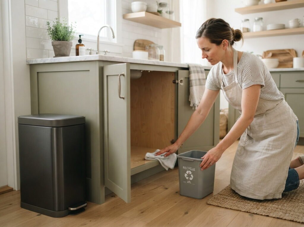 Trash Cabinet