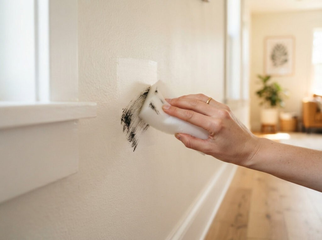 A Magic Eraser Style Cleaning Pad