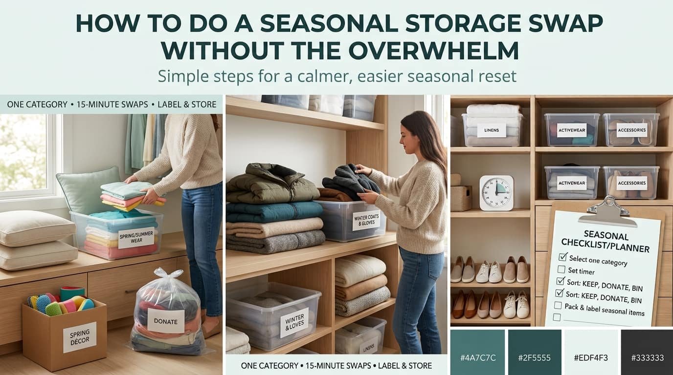 How to Do a Seasonal Storage Swap Without the Usual Overwhelm