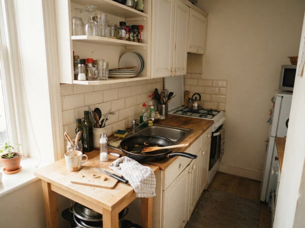 Why a Small Kitchen Gets Dirty Faster Than a Bigger One Ever Does