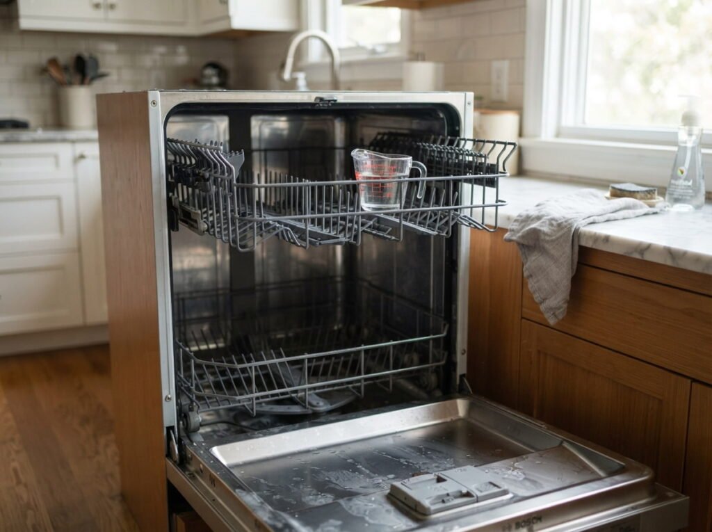 The Dishwasher Trick That Cleans Itself While You Do Something Else
