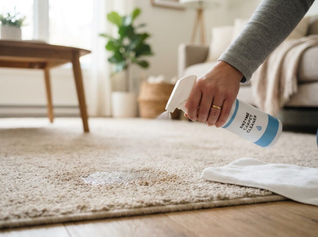 An Enzyme Cleaner for Pet Stains and Odors
