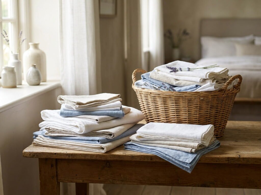Three Weeks Out, Washing Linens and Table Cloths Before the Rush Starts