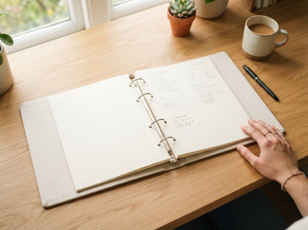 Start With a Binder That Actually Opens Flat