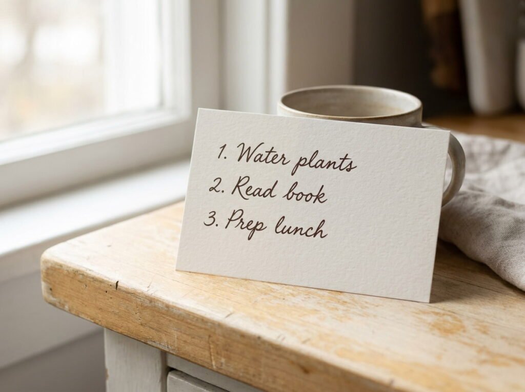 Start With Three Tasks, Not Ten