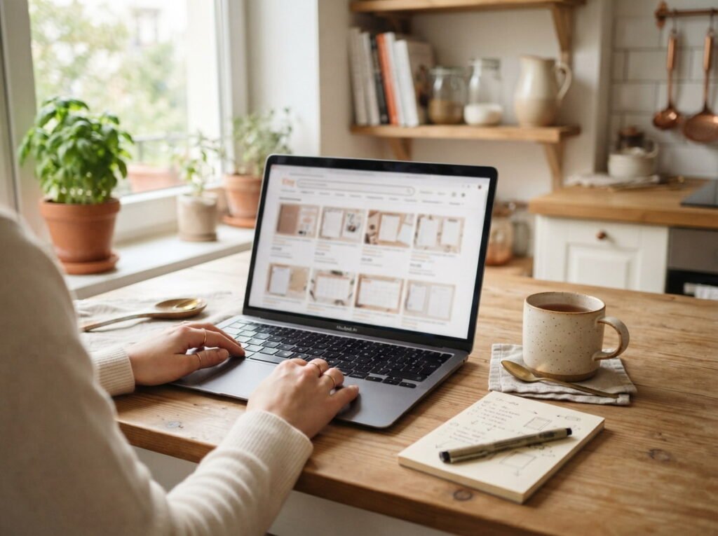 Search Etsy With Buyer Phrases, Not Just "Cleaning Planner"
