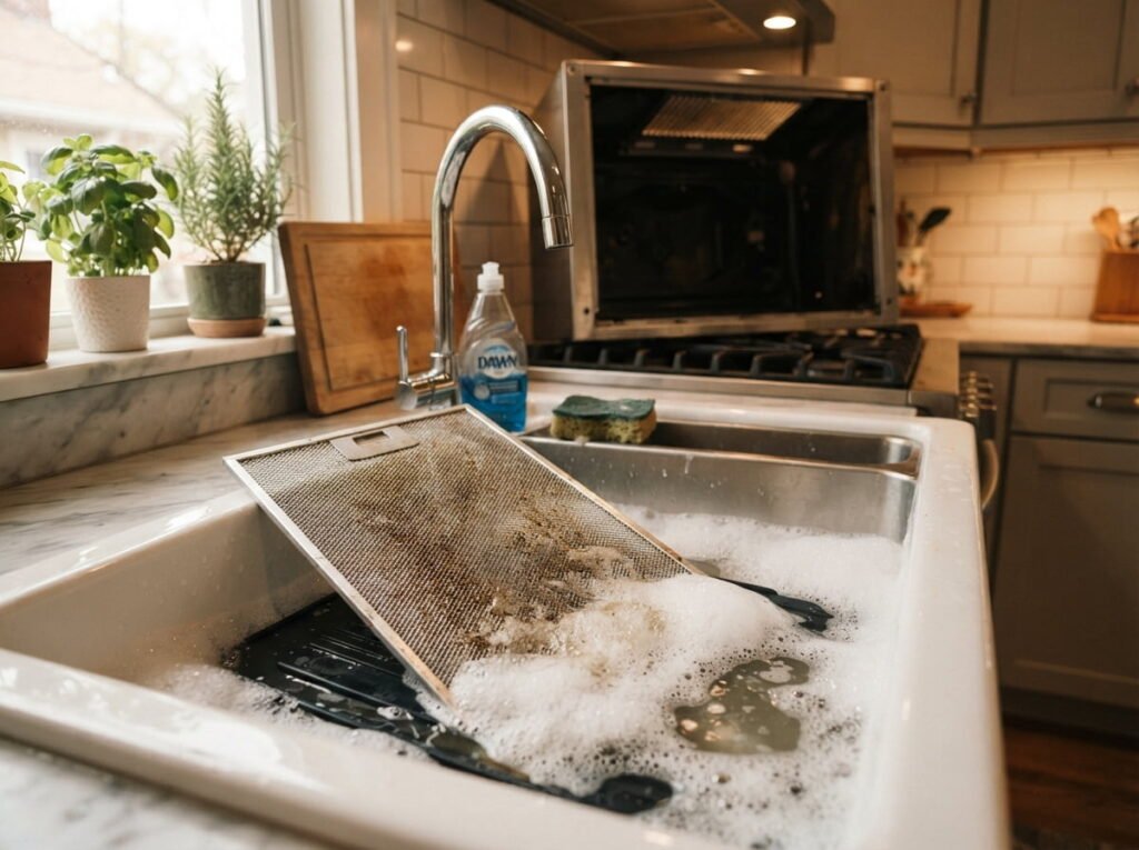 Why Cleaning the Range Hood Filter Matters More Than People Think