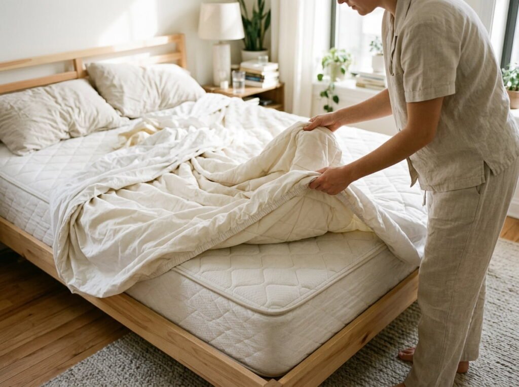 Strip Everything Off the Mattress First, Sheets and All
