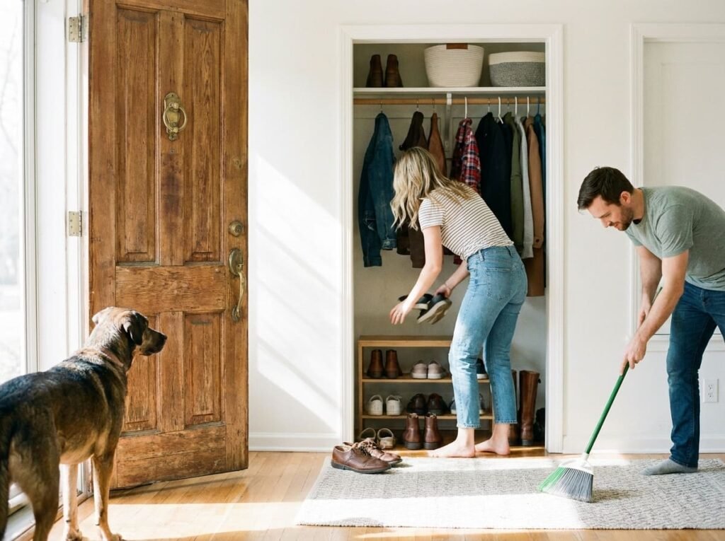 Morning Of, The Fifteen Minute Reset Before Guests Actually Ring the Doorbell