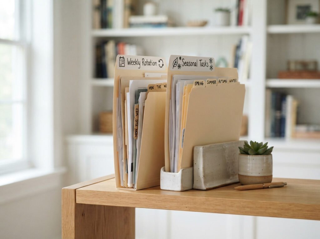 Keep Seasonal Deep Tasks Separate From Your Weekly Rotation
