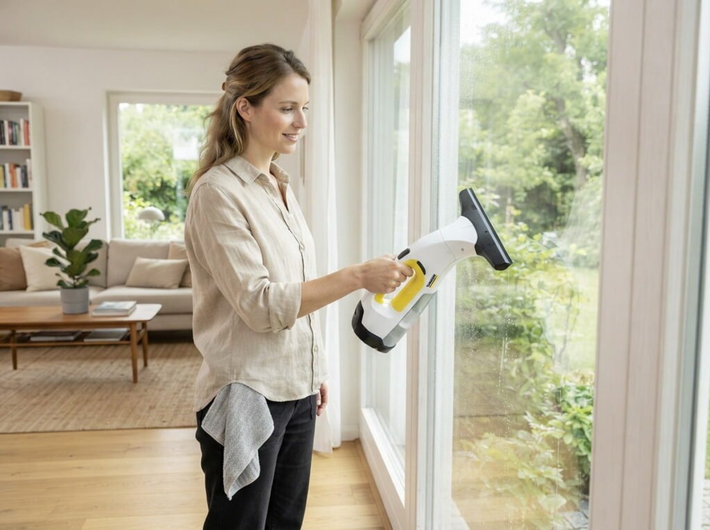A Window Vacuum for Streak Free Glass