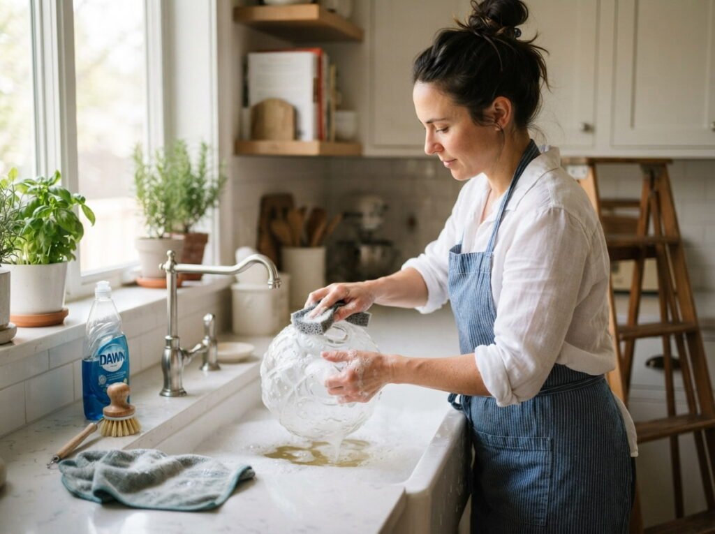 Light Fixture Cleaning