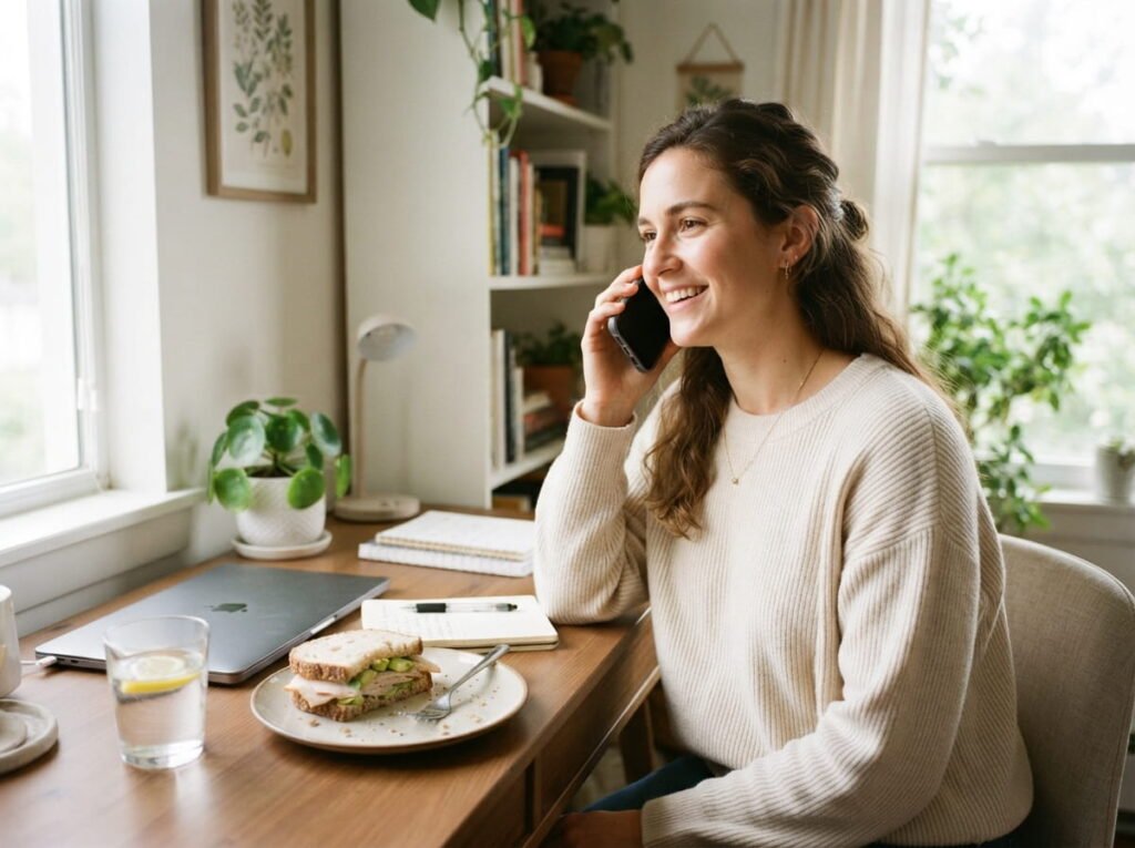 Using Your Lunch Break for One Small Task Instead of Scrolling