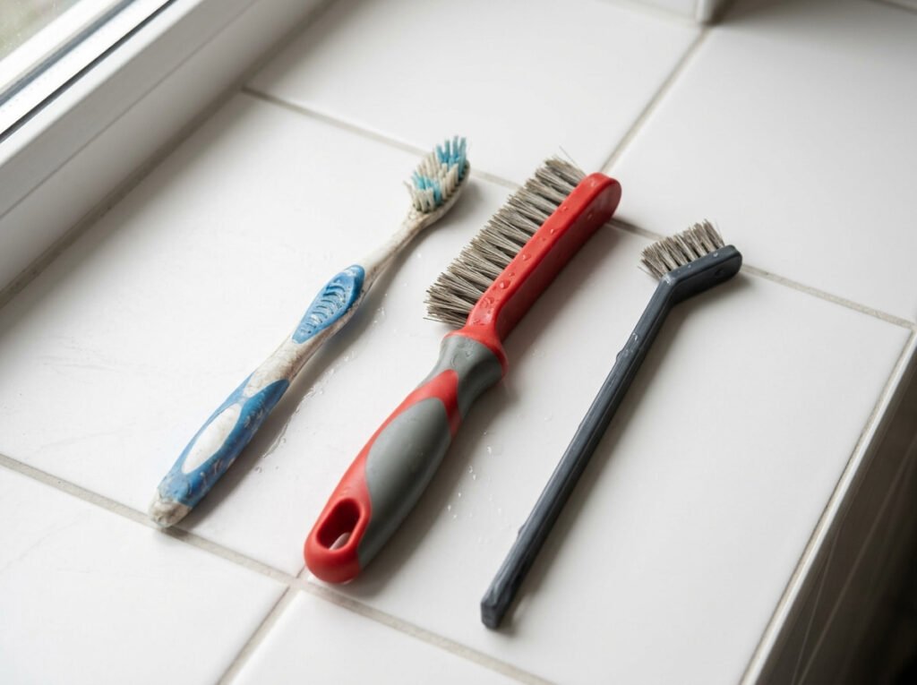 Pick the Right Brush: Toothbrush, Grout Brush, or Detail Brush