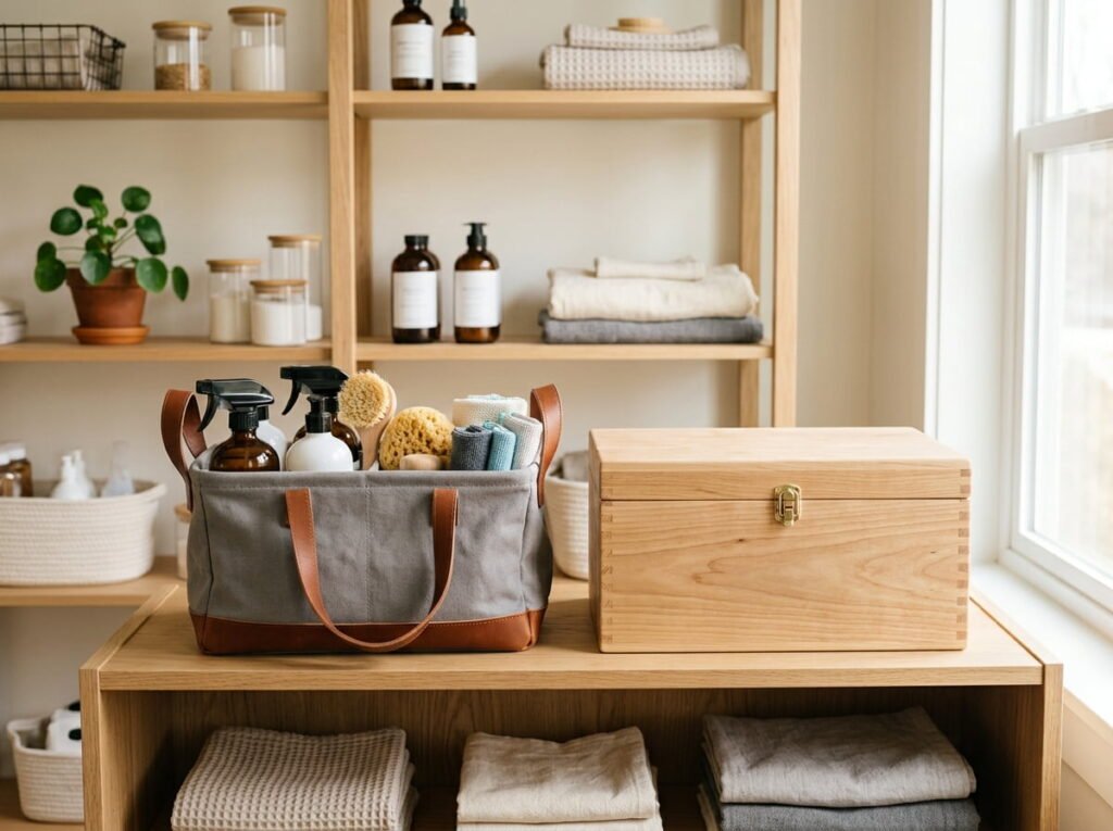Open Tote Versus Closed Box