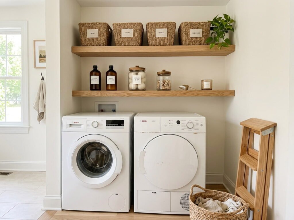 Using the Space Above the Machines Instead of Leaving It Empty