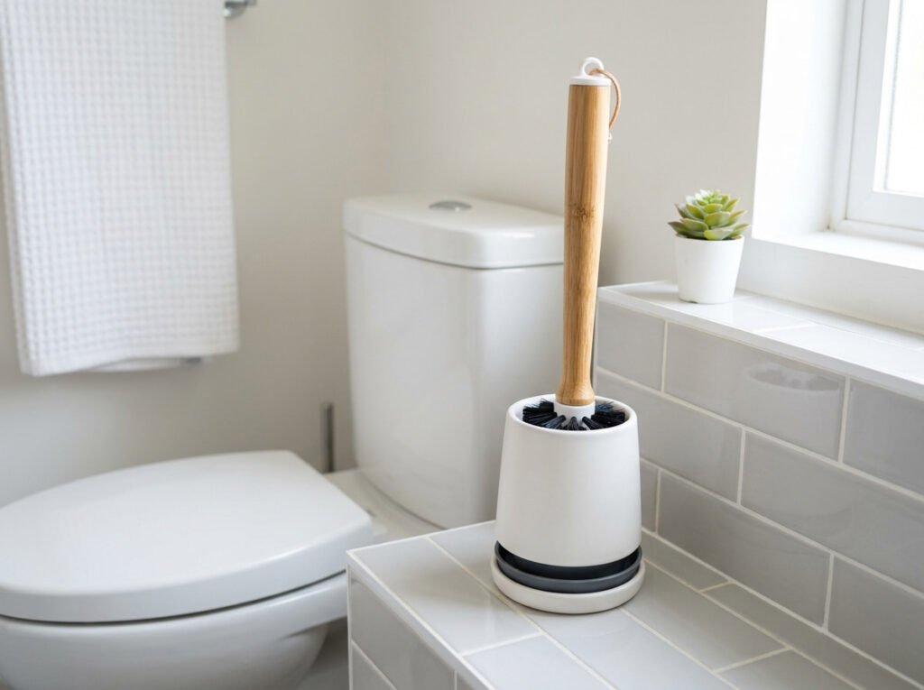 Drip Free Toilet Brush Holder
