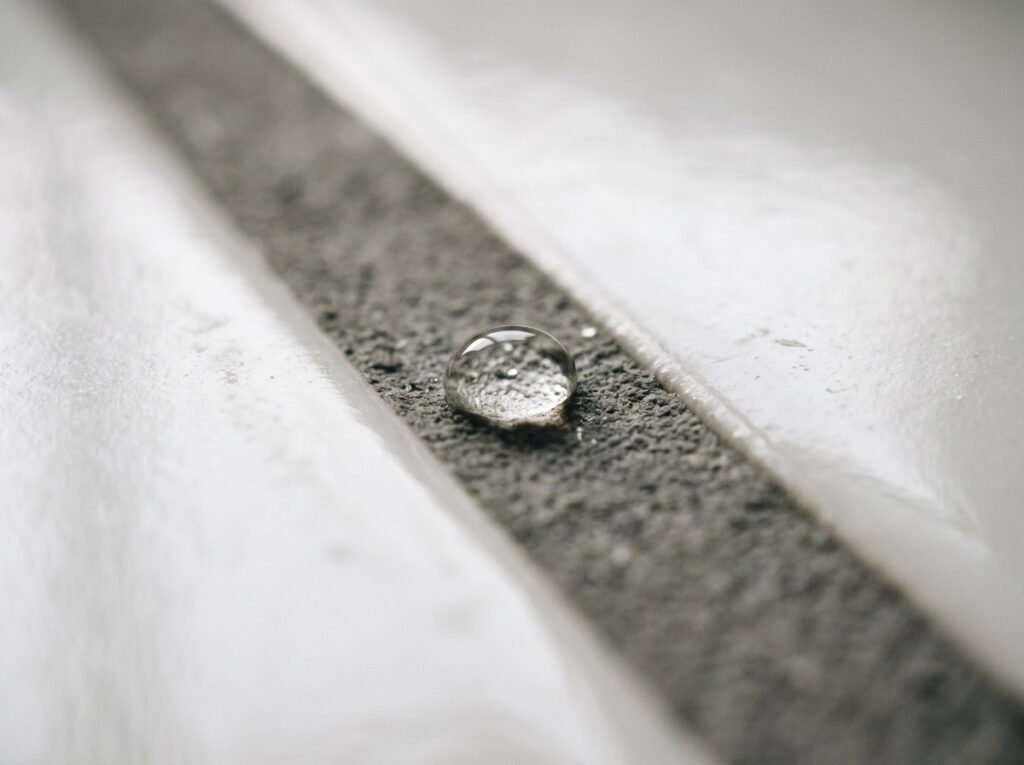 Do a Water Drop Test to Find Out Whether Your Grout Is Sealed